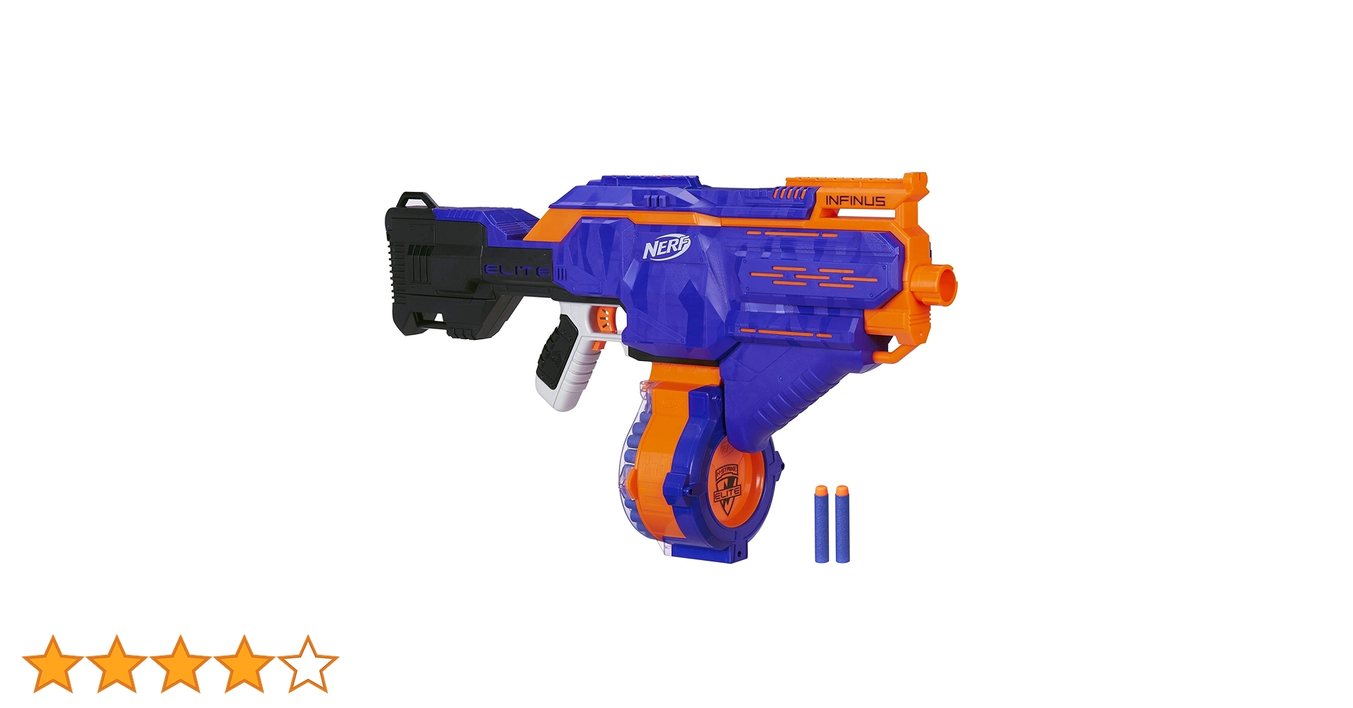 レア ハズブロ 電動 ナーフ NARF Nストライク エリート インフィニス レビュー】Nストライクエリート インフィニス ～無限バンダナ？ 自動給